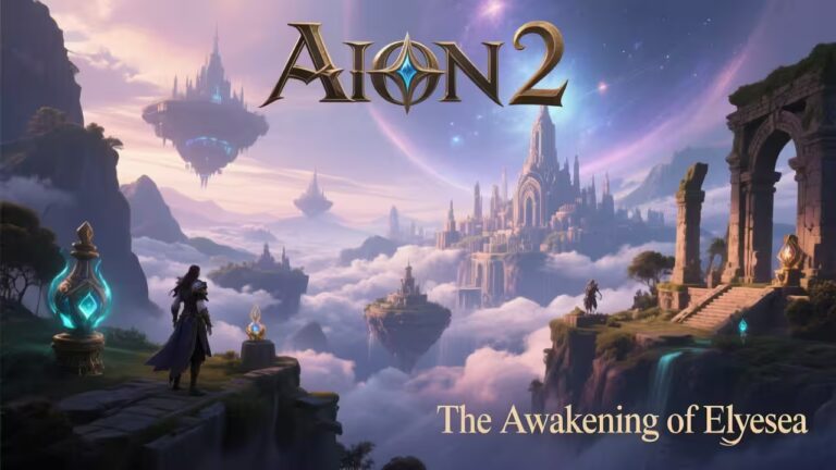Aion 2 Атрея открытый мир с крылатыми бойцами